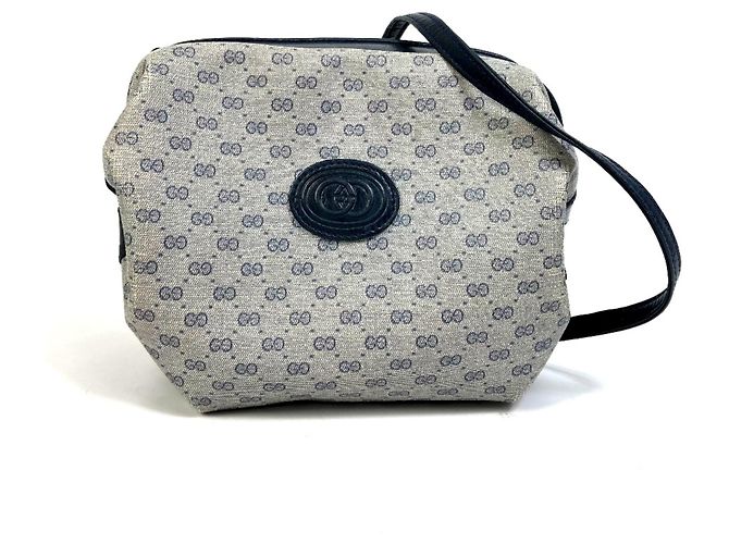 Bolso de Hombro Gucci GG Plus Navy Azul marino