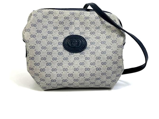 Gucci GG Plus Navy Shoulder Bag Navy blue  ref.1468199