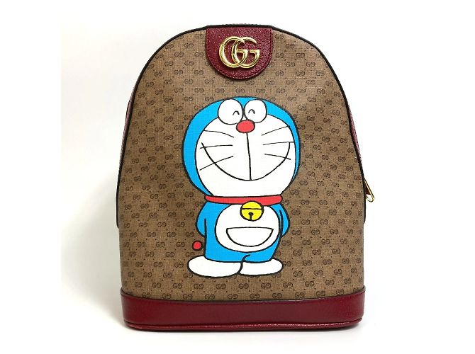 Gucci 647816 GG Supreme Backpack Beige