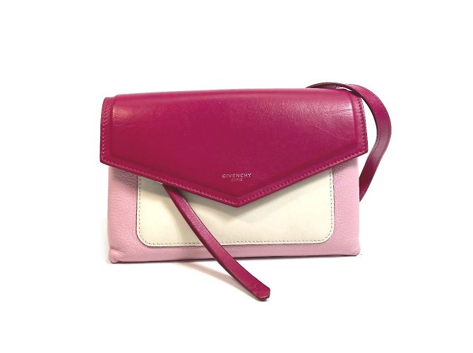 Sac à épaule en cuir rose Givenchy