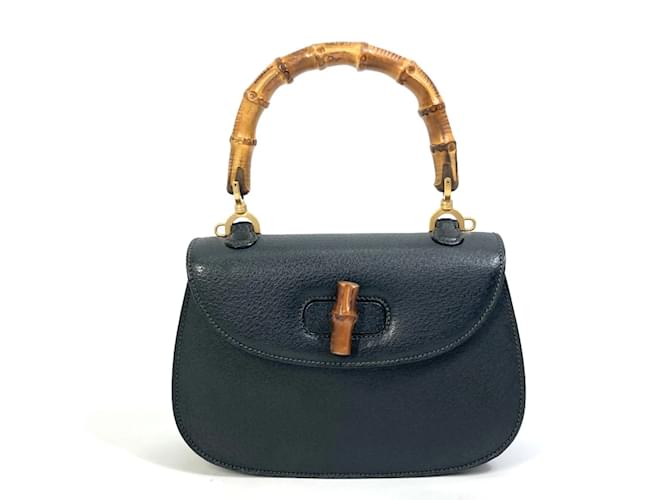 Gucci Black Leather Handbag  ref.1468234