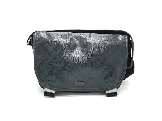 Borsa a Spalla Gucci 201732 GG Implementation Kaban Nero