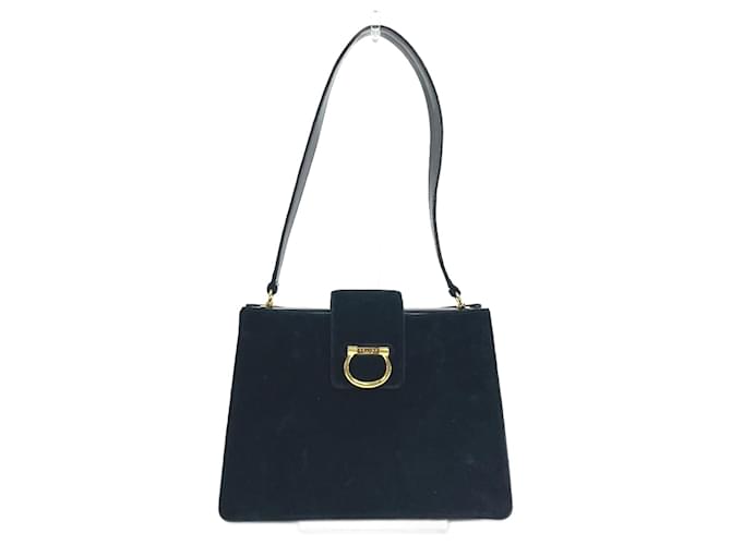 Céline Sac à épaule Kisslock de Celine Cuir Noir  ref.1468440