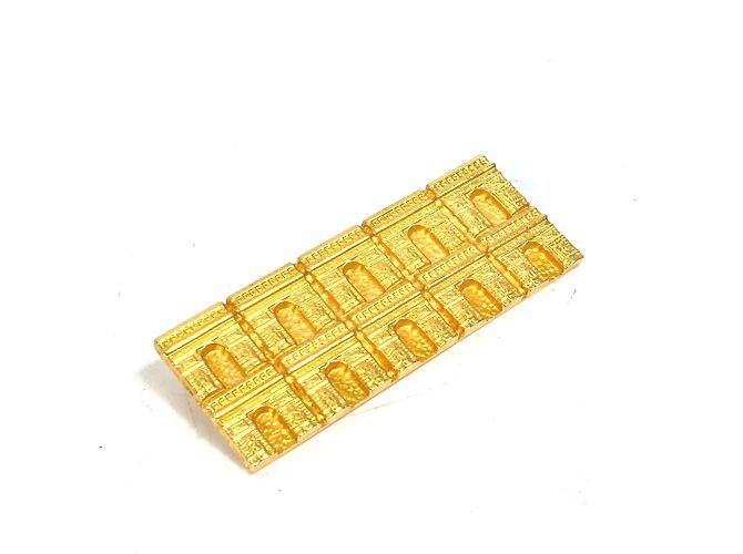 Céline Celine Arc de Triomphe Gold Plated Brooch