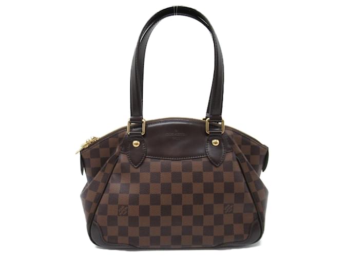 Bolsa de Ombro Verona PM Louis Vuitton Marrom  ref.1468492