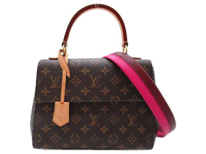 Bolso de Hombro Cluny BB de Louis Vuitton Castaño