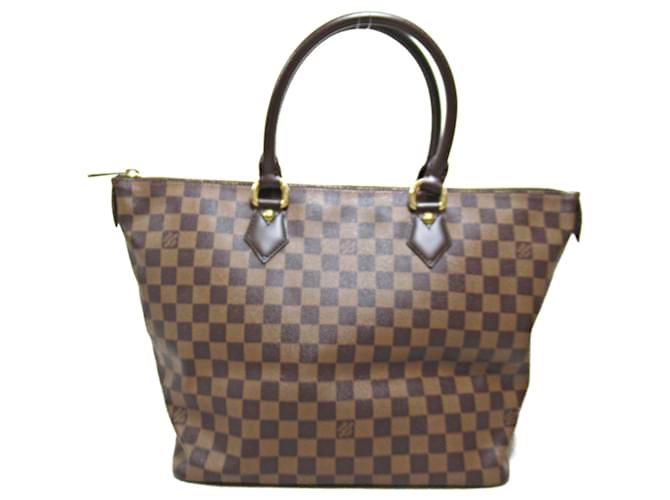 Bolso de mano Saleya MM Louis Vuitton Castaño  ref.1468531