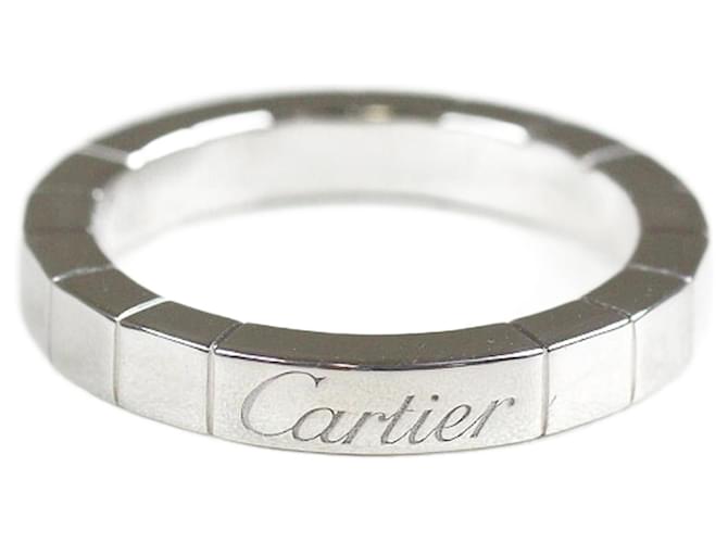 Cartier Lanier Ring in 18K White Gold Golden  ref.1468550