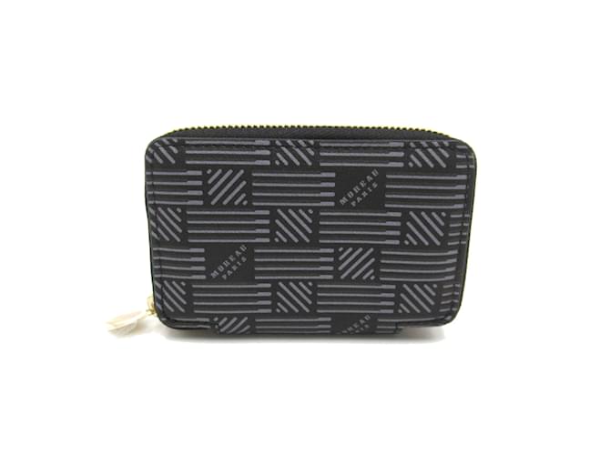 Autre Marque Morabito Black Leather Coin Purse  ref.1468670