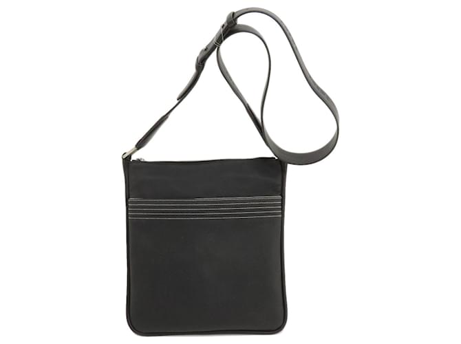 Borsa a spalla Anagram Repeat di Loewe Nero Plastica  ref.1468767