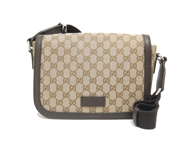 Sac à épaule Gucci 449172 Toile Marron Beige  ref.1468803