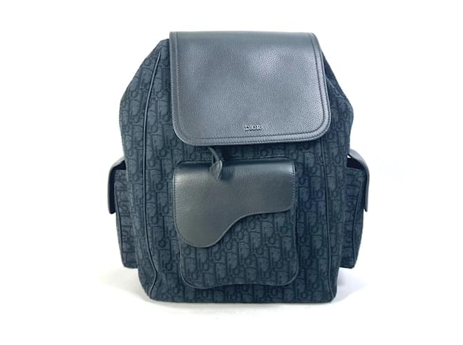 Christian Dior Navy Backpack Navy blue  ref.1468974