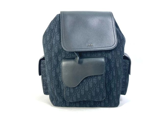Christian Dior Navy Backpack Navy blue