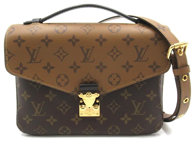 Louis Vuitton Pochette Metis MM Castaño  ref.1469180