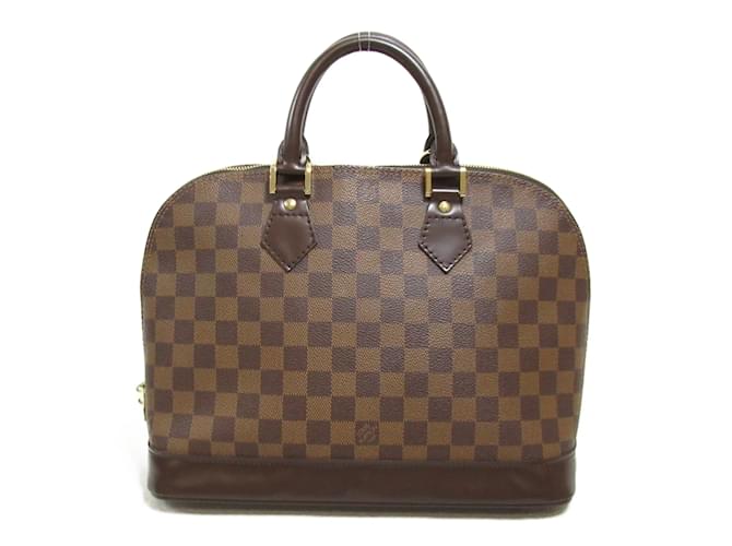 Louis Vuitton Alma Handbag Brown  ref.1469232