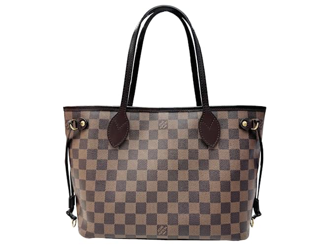 Louis Vuitton Neverfull PM Damier Tote Bag Braun Damier ebene  ref.1469305