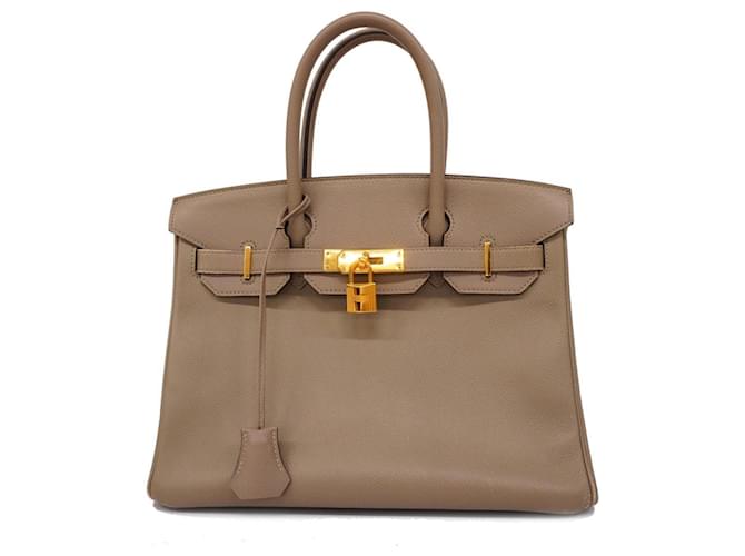 Hermès Hermes Birkin 30 C Handbag Leather  ref.1469635