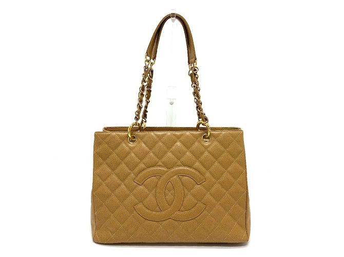 Sac à main CC Mark A50995 de Chanel Beige