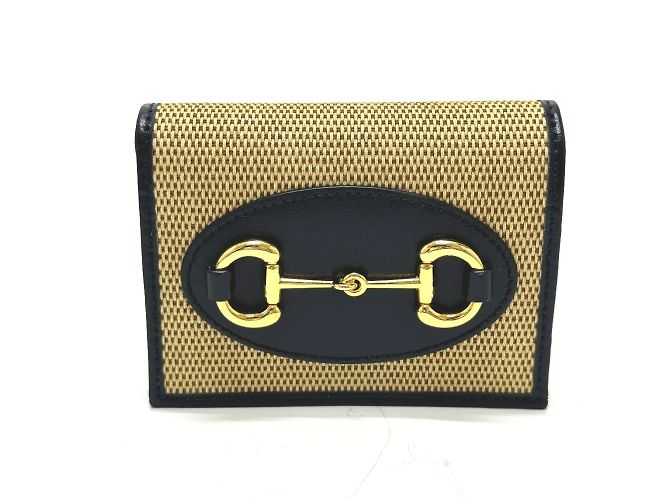 Gucci Beige Tri-Fold Wallet