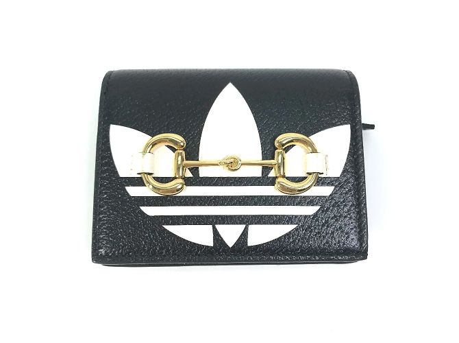 Gucci Bi-Fold Leather Wallet Black