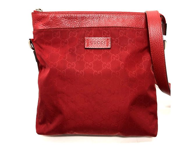 Borsa a Spalla GG 510342 di Gucci Rosso