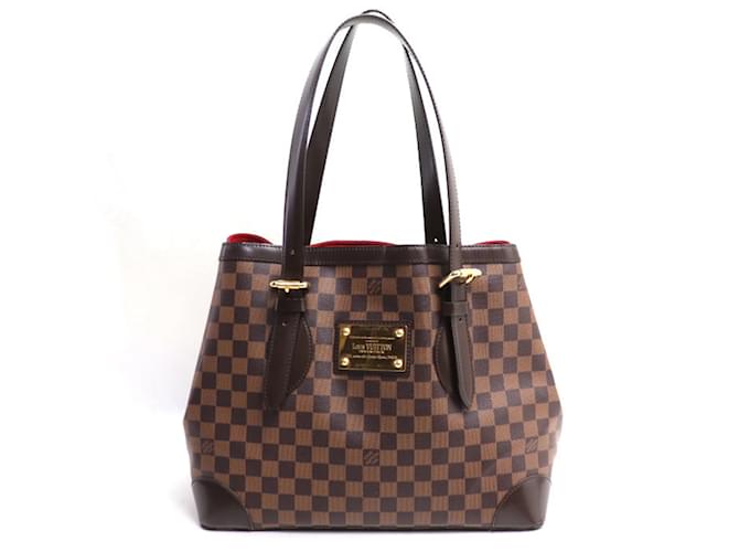 Sac à main Hampstead MM de Louis Vuitton Toile Marron  ref.1470189