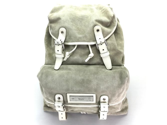 Zaino in pelle beige Bally