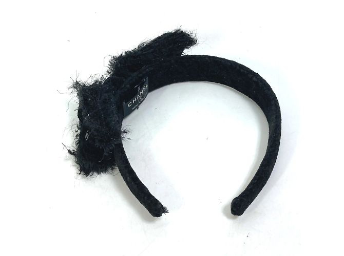Fascia per capelli Chanel 14K Katyusha Nera