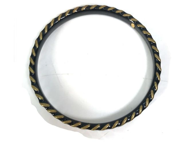 Chanel CC Mark CC 97A Bangle Black