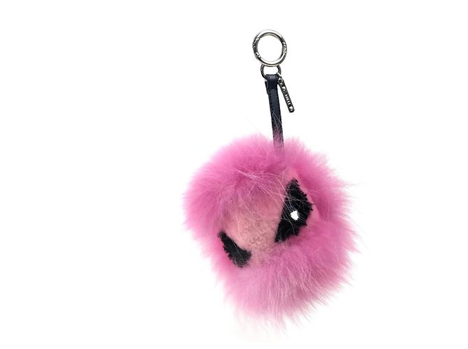 Fendi Pink Bag Key Ring