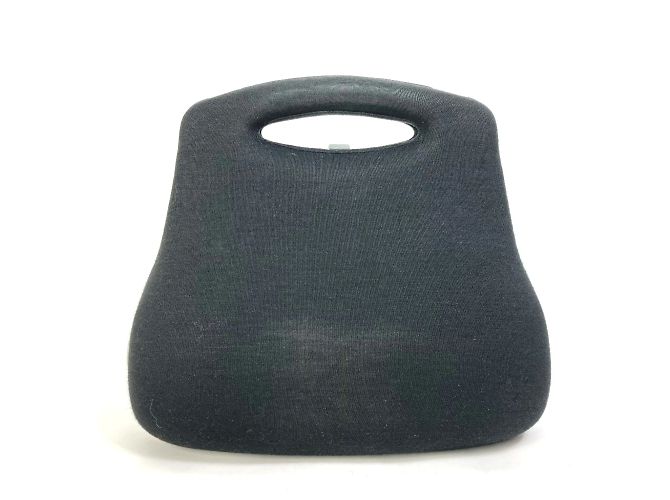 Borsa a mano Chanel in tessuto nero