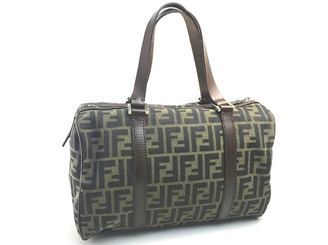 Borsa a mano Duffle Mini Fendi Marrone