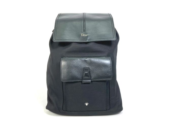 Christian Dior Dior Homme Bee Motion Backpack Black