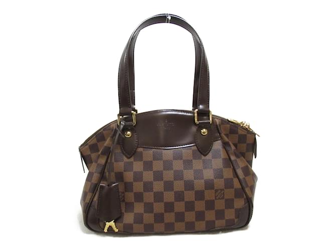 Sac à épaule Louis Vuitton Verona PM Marron  ref.1470543