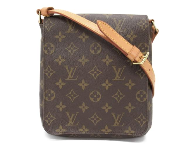 Louis Vuitton Musette Salsa Short Shoulder Bag Brown  ref.1470612