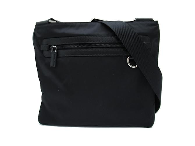 Bolso de hombro de nailon negro Prada  ref.1470750