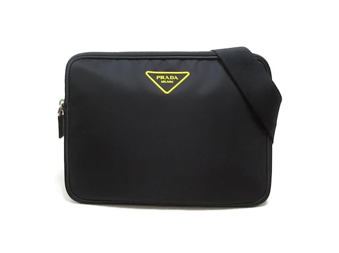 Prada Black Nylon Shoulder Bag  ref.1470754