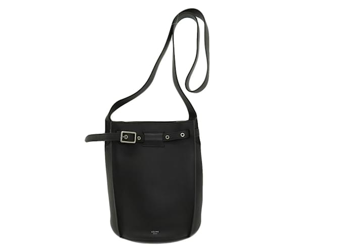 Céline Sac seau à épaule Celine Big Bag Cuir Noir  ref.1470842