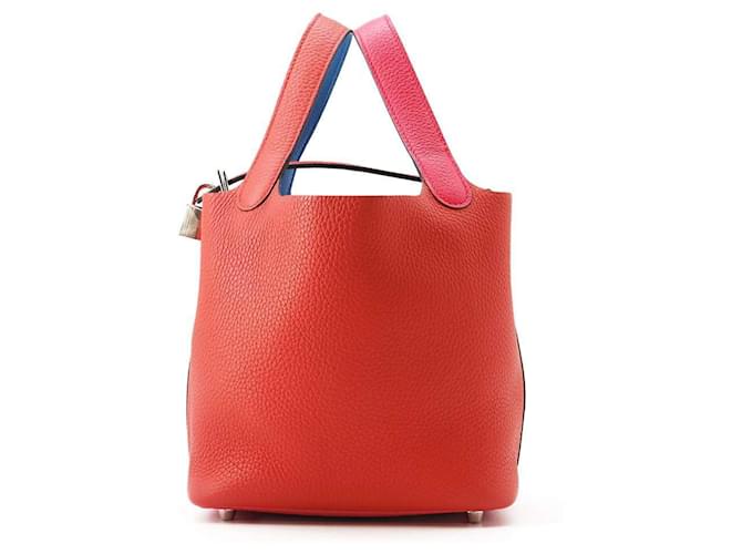 Hermès Bolsa Hermes Picotin Lock PM Couro  ref.1470915