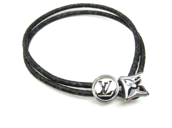 Bracelet charm Louis Vuitton Catch It M8111 Toile Métal Métallisé Monogramme  ref.1471011