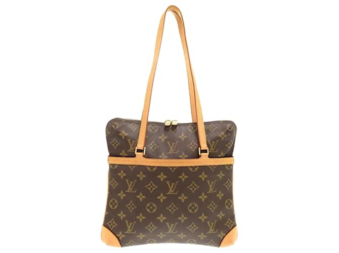 Sac à main Louis Vuitton Coussin GM Monogram Cuir vernis Marron  ref.1471079