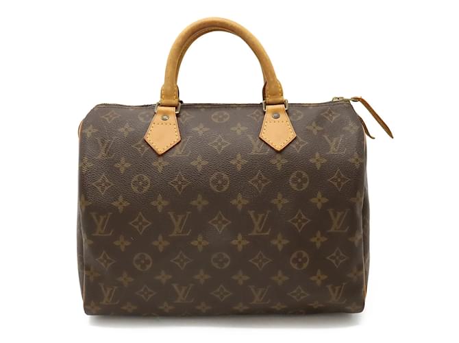 Borsa Louis Vuitton Monogram Speedy 30 Pelle verniciata  ref.1471129