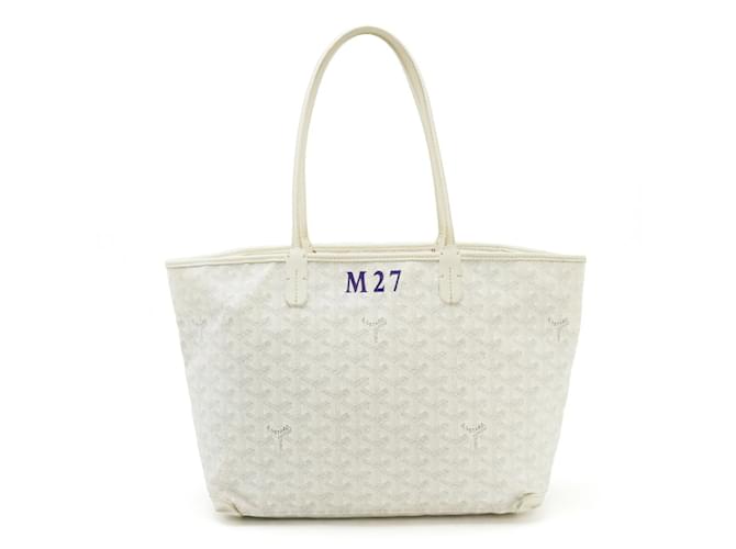 Goyard white tote price hotsell