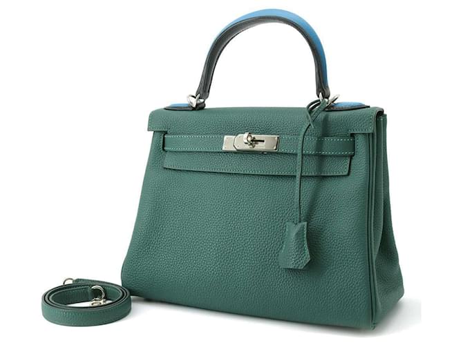 Hermès Bolsa Hermes Kelly 28 Couro Bezerro-como bezerro  ref.1471244