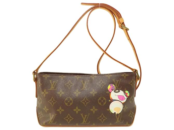 Louis Vuitton M51241 Panda Trotter Monogram Shoulder Bag Patent leather  ref.1471356