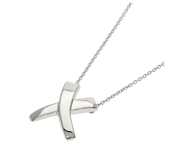 Tiffany & Co Colar Kiss em platina da Tiffany Paloma Picasso  ref.1471764