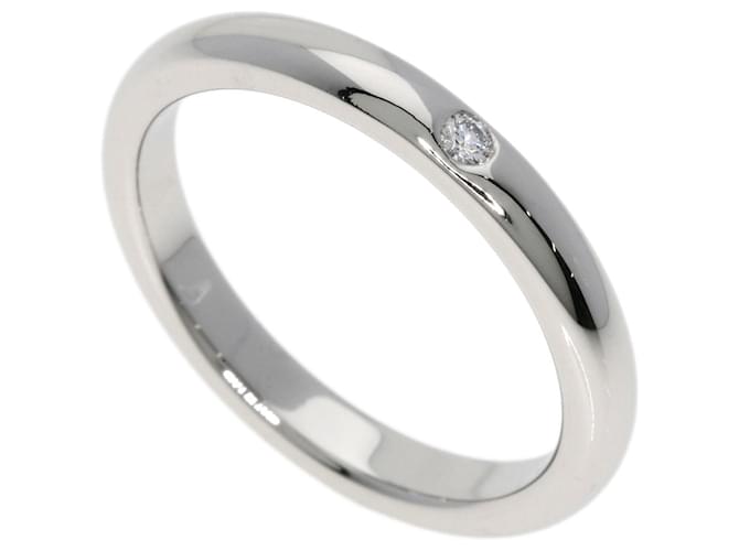 Bague empilable Tiffany & Co Platine Argenté  ref.1471829