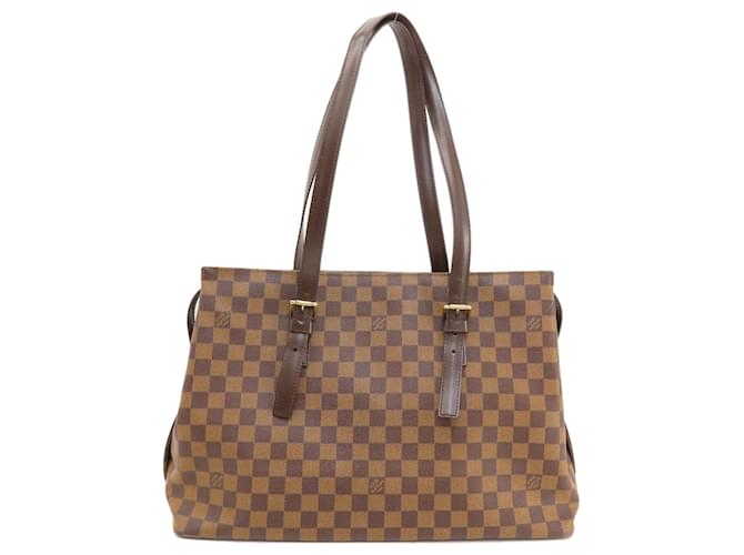 Sac à main Chelsea Damier Ebene N51119 de Louis Vuitton Toile Damier ebène  ref.1471961