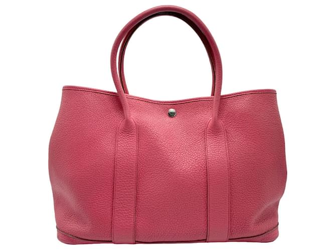 Hermès Sac à main en cuir rose Hermes  ref.1472142