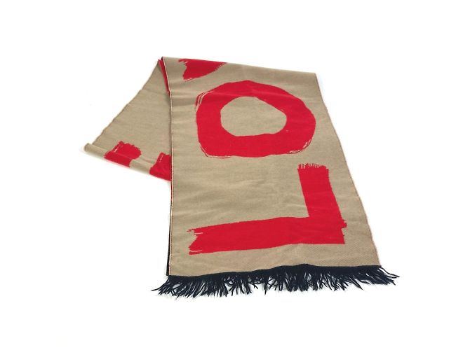 Sciarpa in lana Burberry Marrone